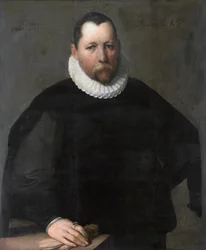 Portret van Pieter Jansz. Kies (1536-1597)